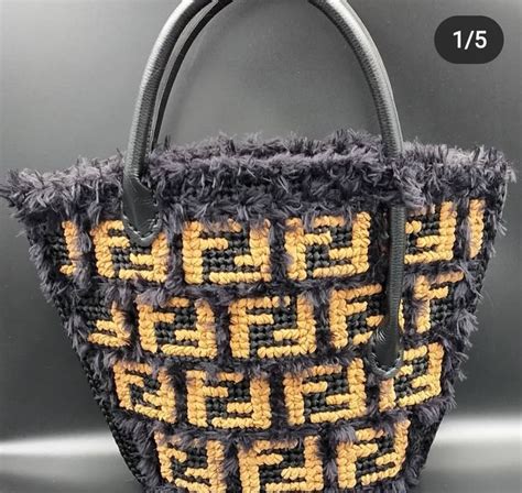 borsa di fendi all'uncinetto|borse donna fendi it.